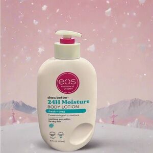 eos Shea Better 24H Moisture Body Lotion - Cream and Pink